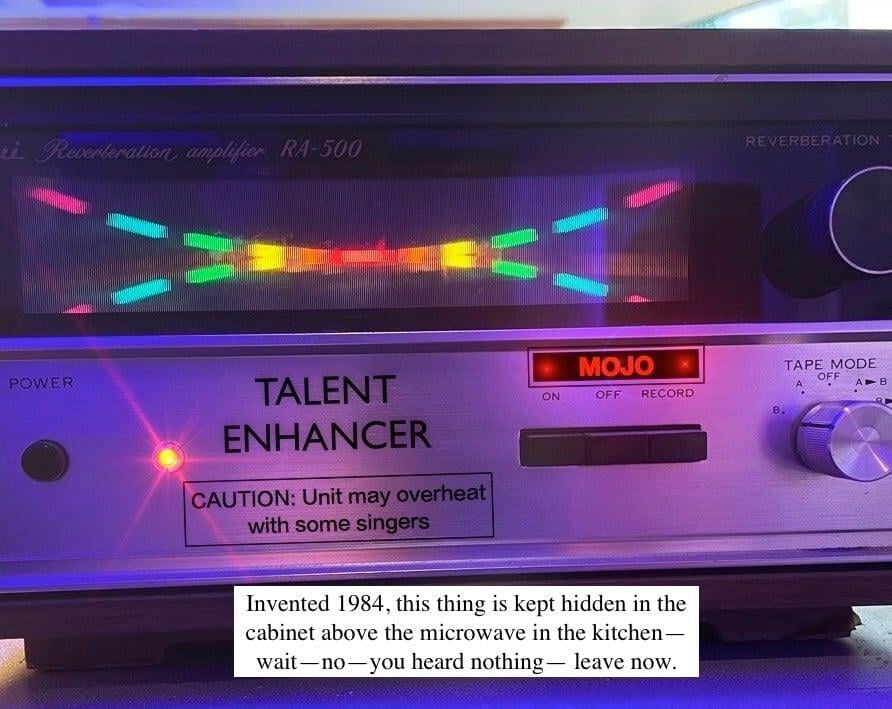 This is actually a vintage spring reverb unit from 1971